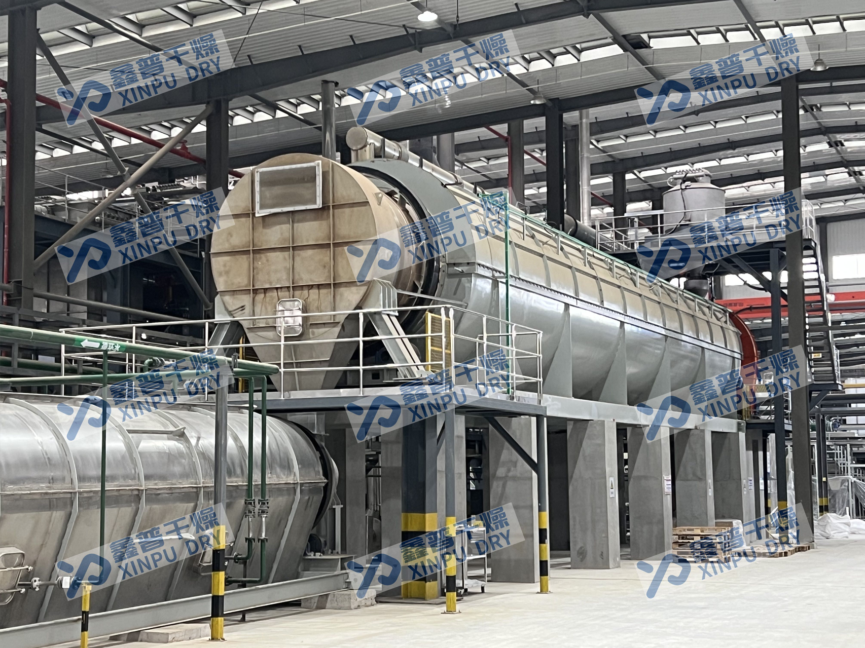 （分子筛催化剂）闪蒸干燥+回转窑生产线